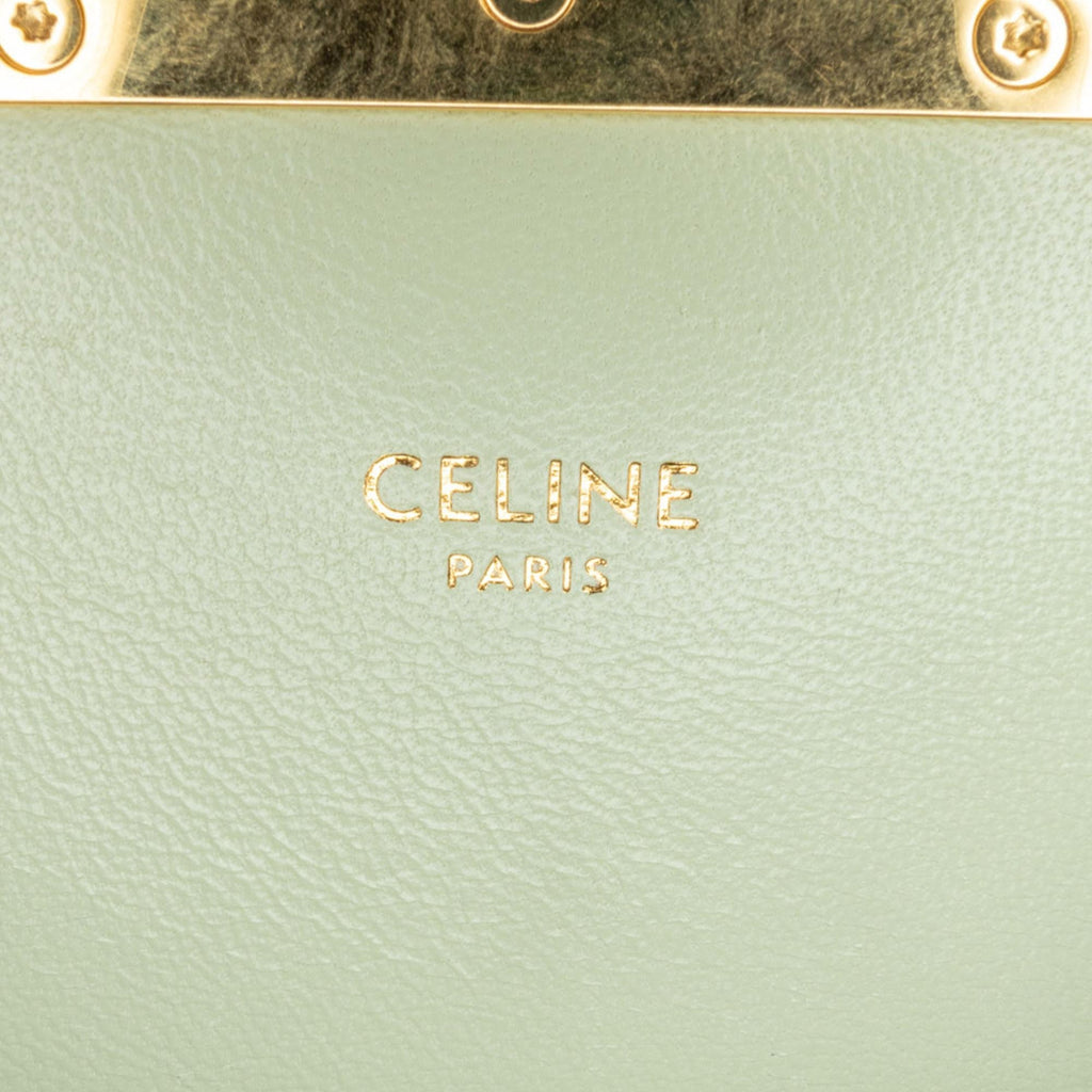 Celine Teen Triomphe Coated Canvas Crossbody (SHG-BkfEzs)