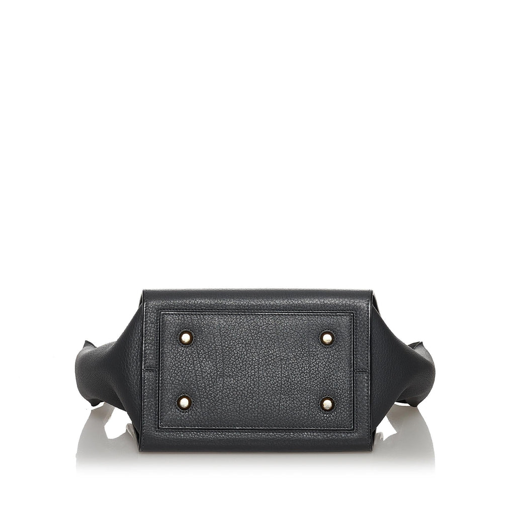 Celine Tie Tote Leather Handbag (SHG-31089)