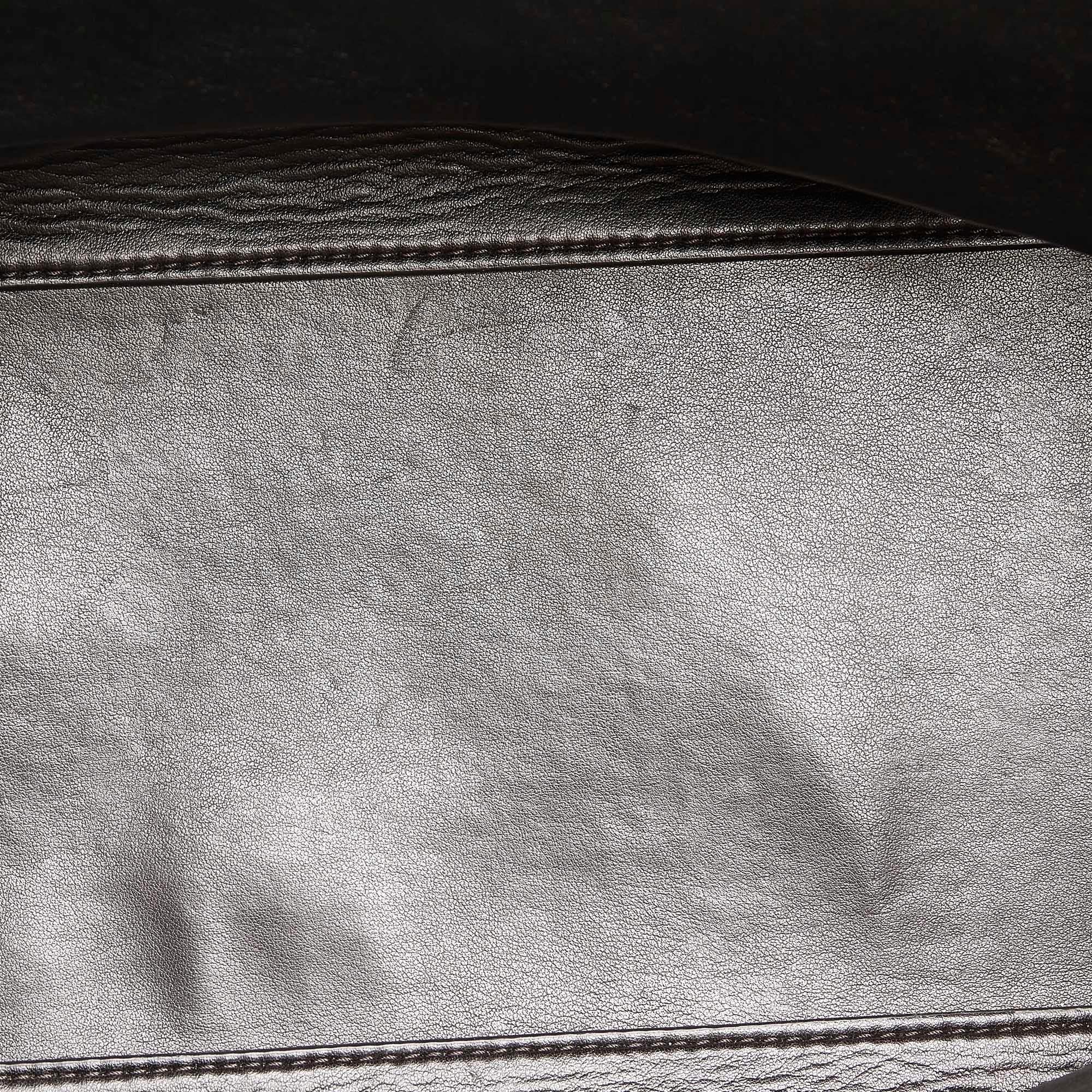 Celine Trapeze Leather Satchel (SHG-31102)