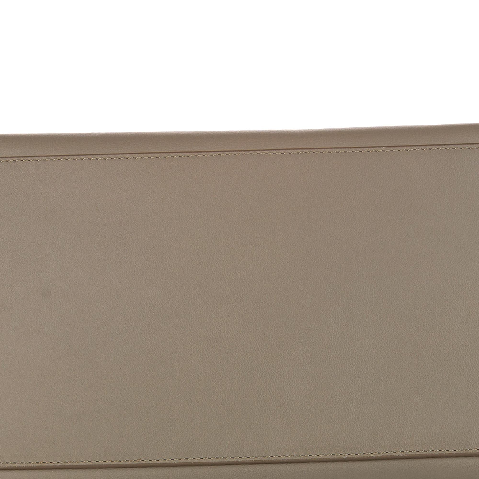 Celine Trapeze Tricolor Leather Satchel (SHG-27023)