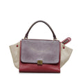 Celine Trapeze Tricolor Satchel (SHG-xrb8EN)