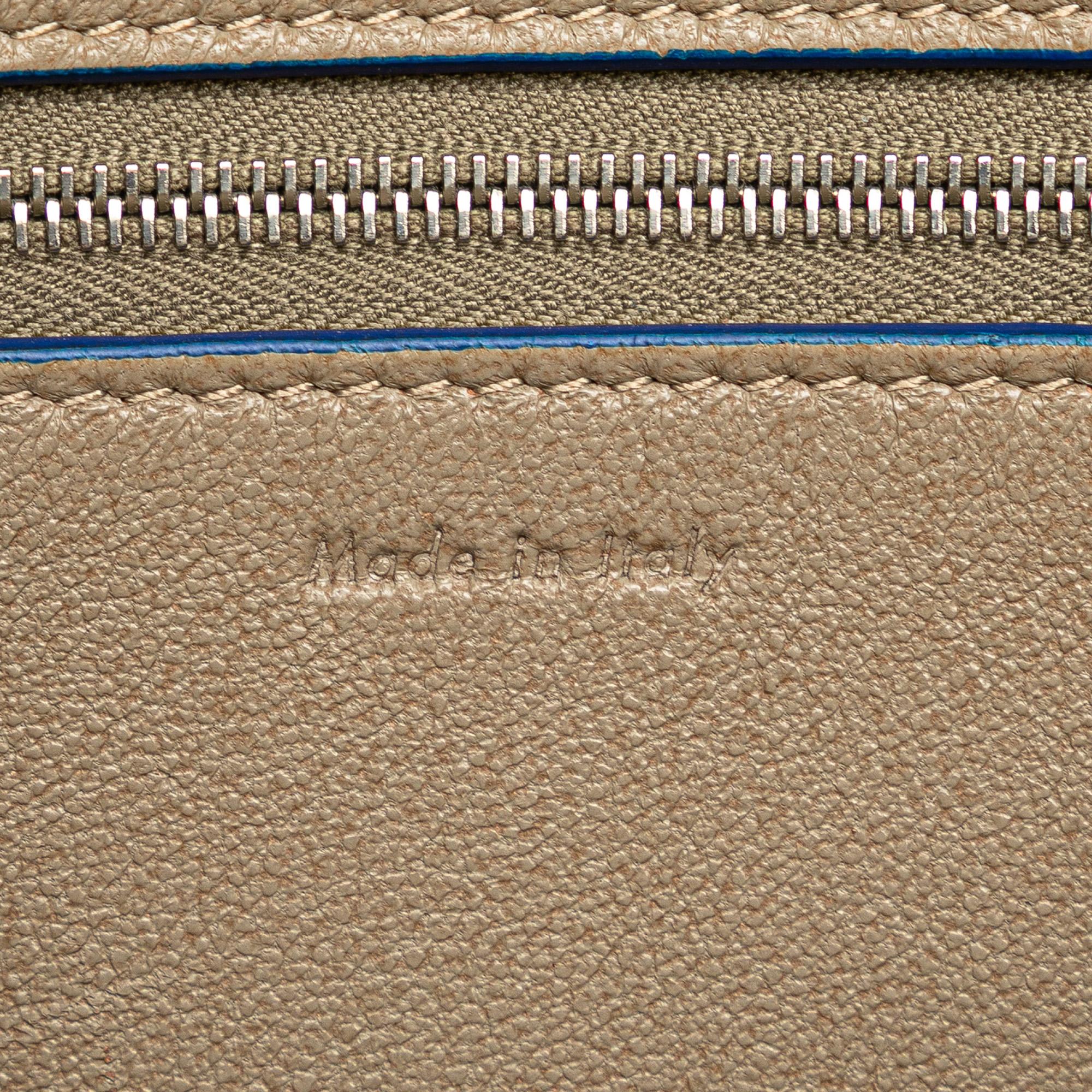 Celine Tricolor Leather Diamond Shoulder Bag (SHG-xsaZNr)