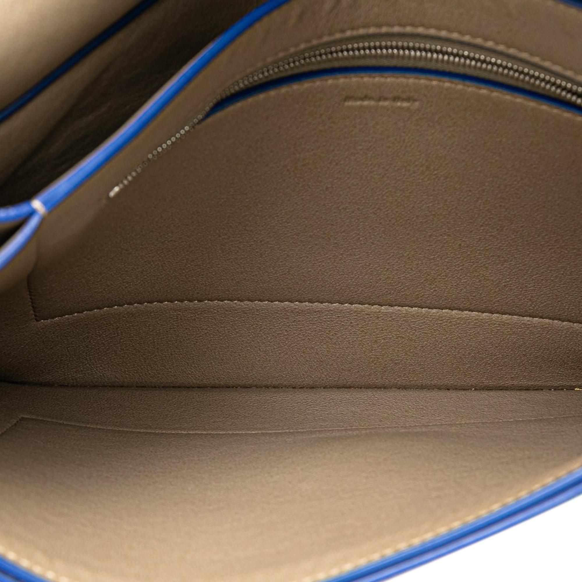 Celine Tricolor Leather Diamond Shoulder Bag (SHG-xsaZNr)