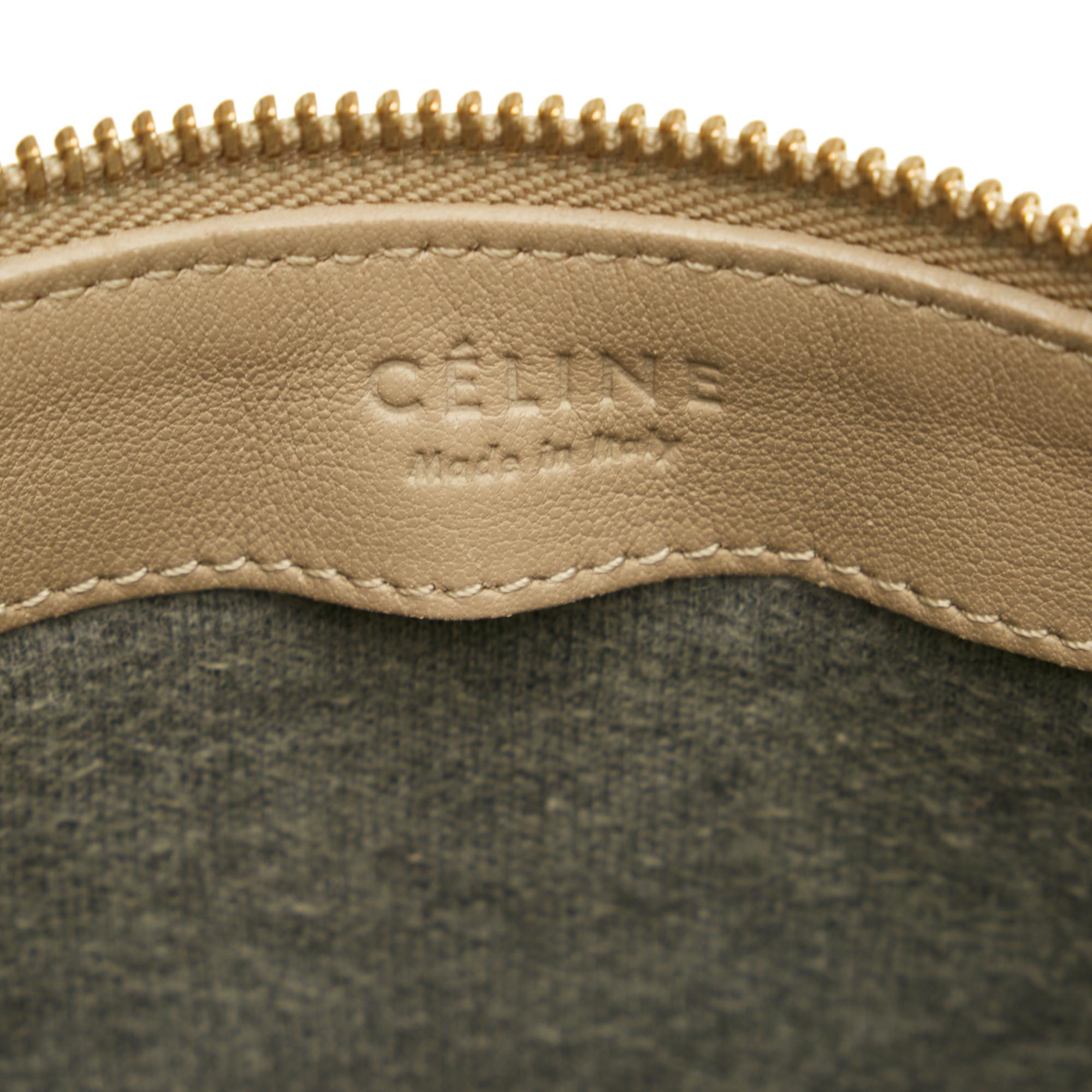 Celine Trio Leather Crossbody Bag (SHG-GLxDzU)
