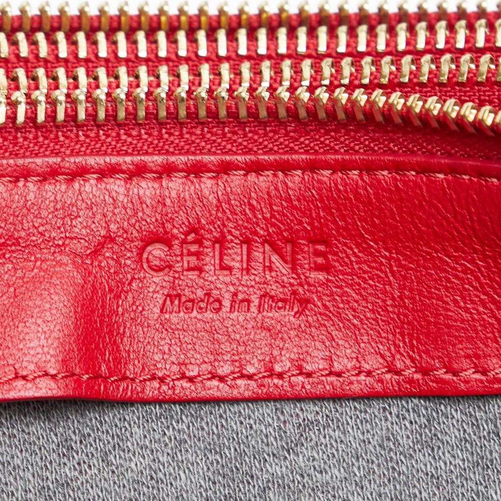 Celine Trio Leather Crossbody Bag (SHG-nBZvIh)