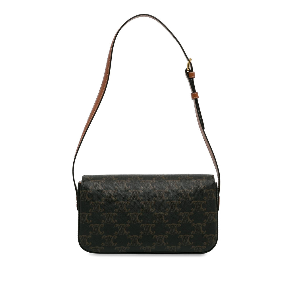 Celine Triomphe Claude Shoulder Bag (SHG-3lPywQ)
