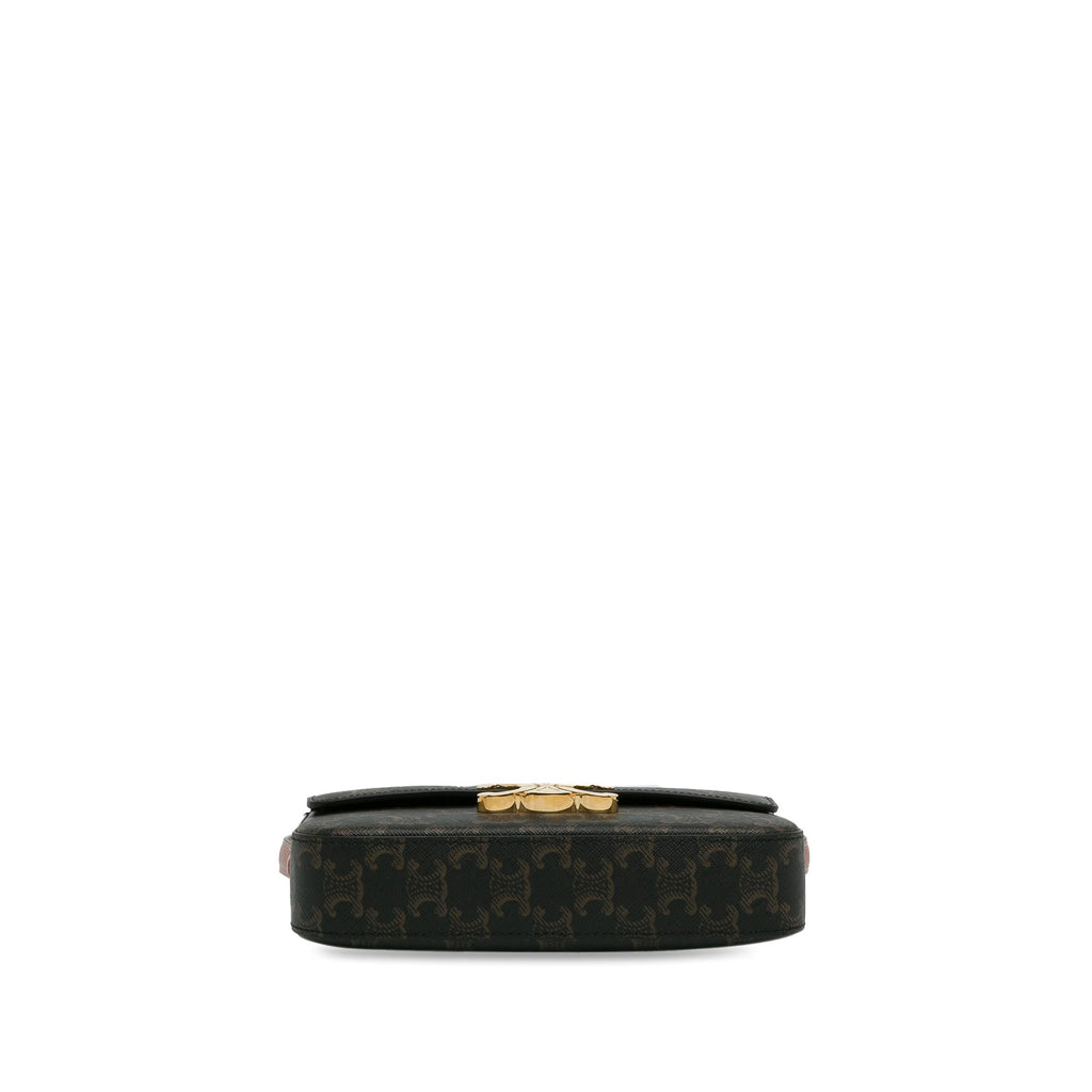Celine Triomphe Claude Shoulder Bag (SHG-3lPywQ)