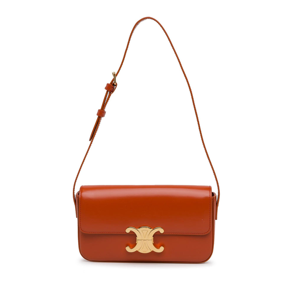 Celine Triomphe Claude Shoulder Bag (SHG-FofOf9)