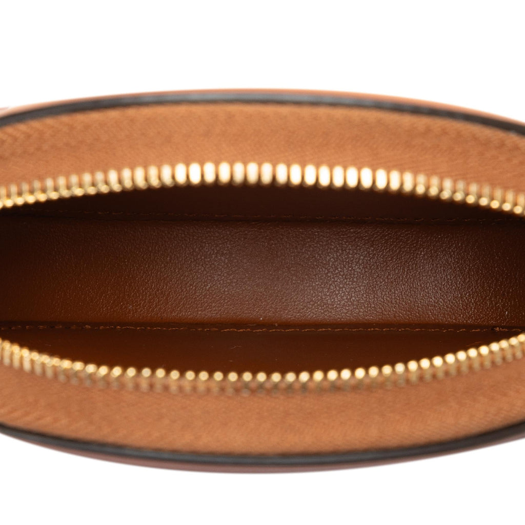 Celine Triomphe Cuir Oval Clutch (SHG-wvHwb7)