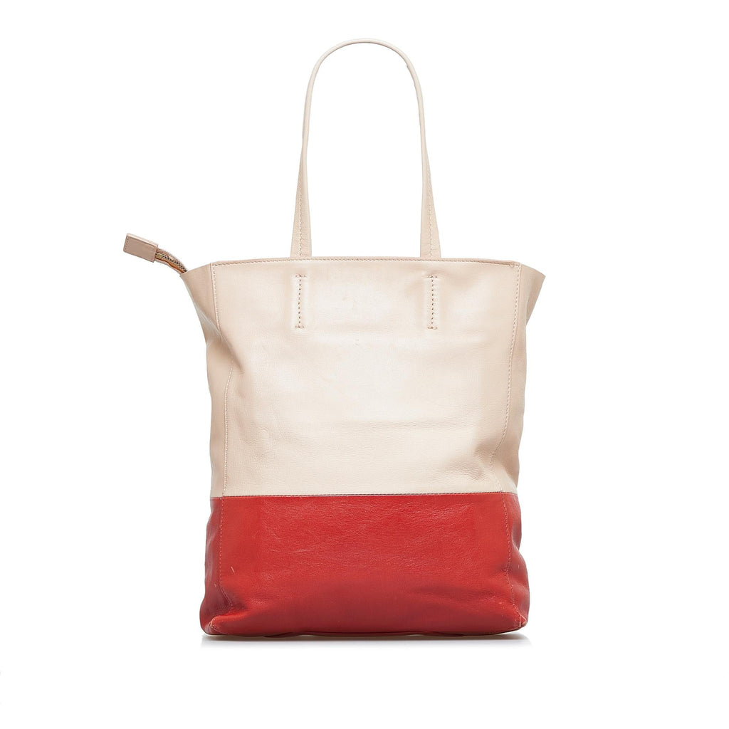 Celine Vertical Cabas Bicolor Tote Bag (SHG-DM2TC7)
