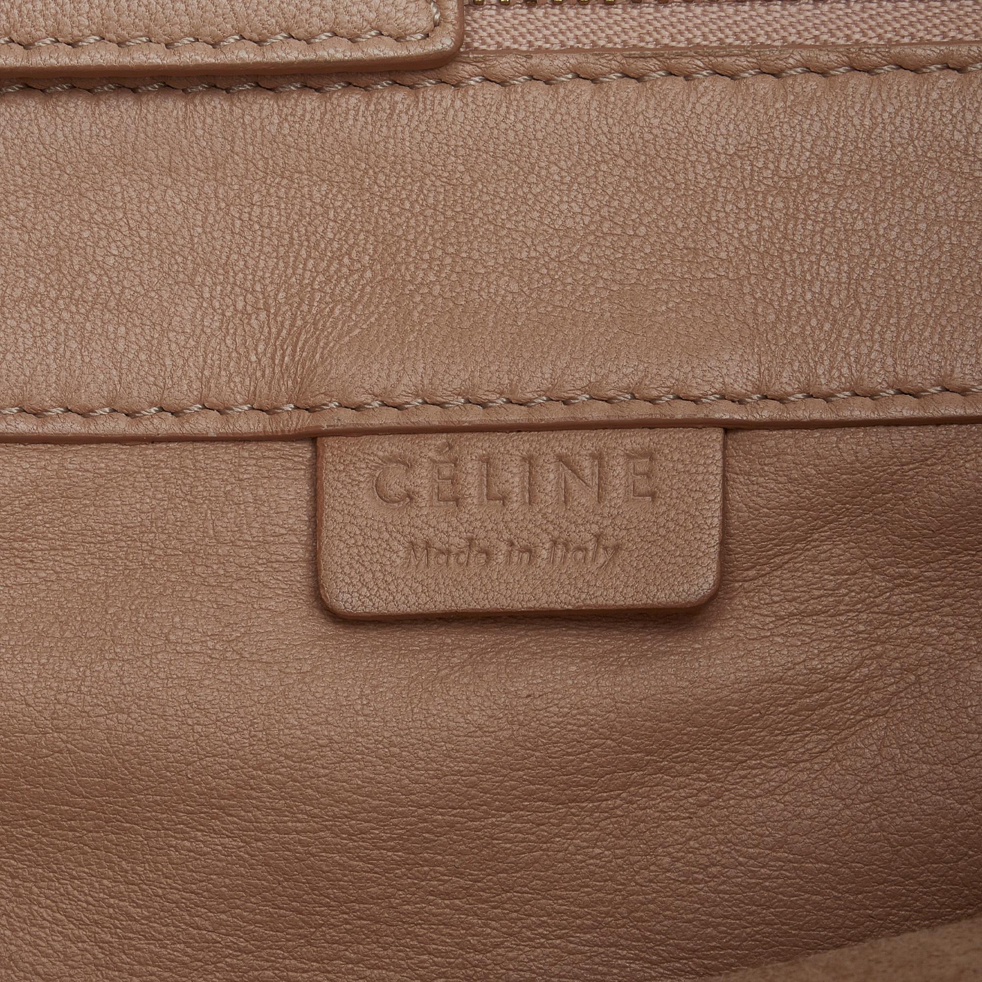 Celine Vertical Cabas Bicolor Tote Bag (SHG-DM2TC7)