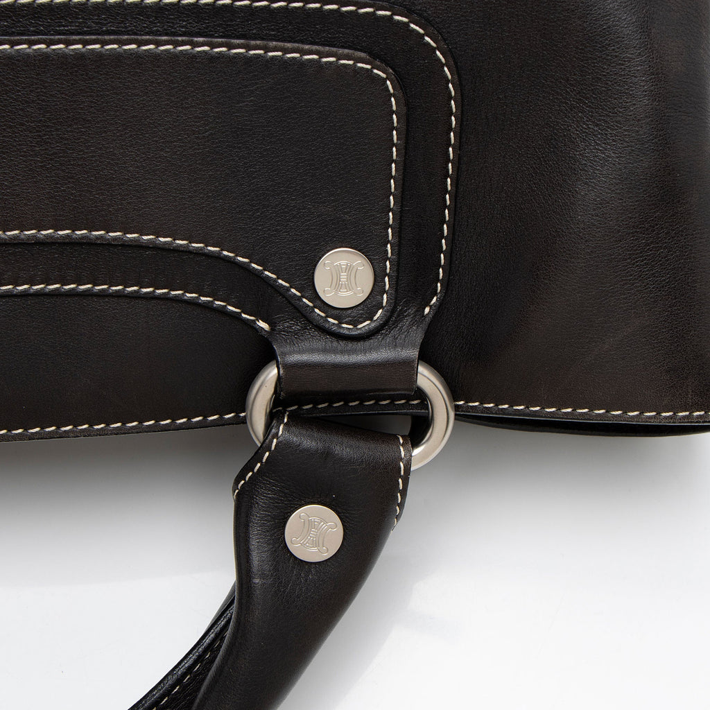 Celine Vintage Leather Boogie Bag (SHF-oTk8r6)