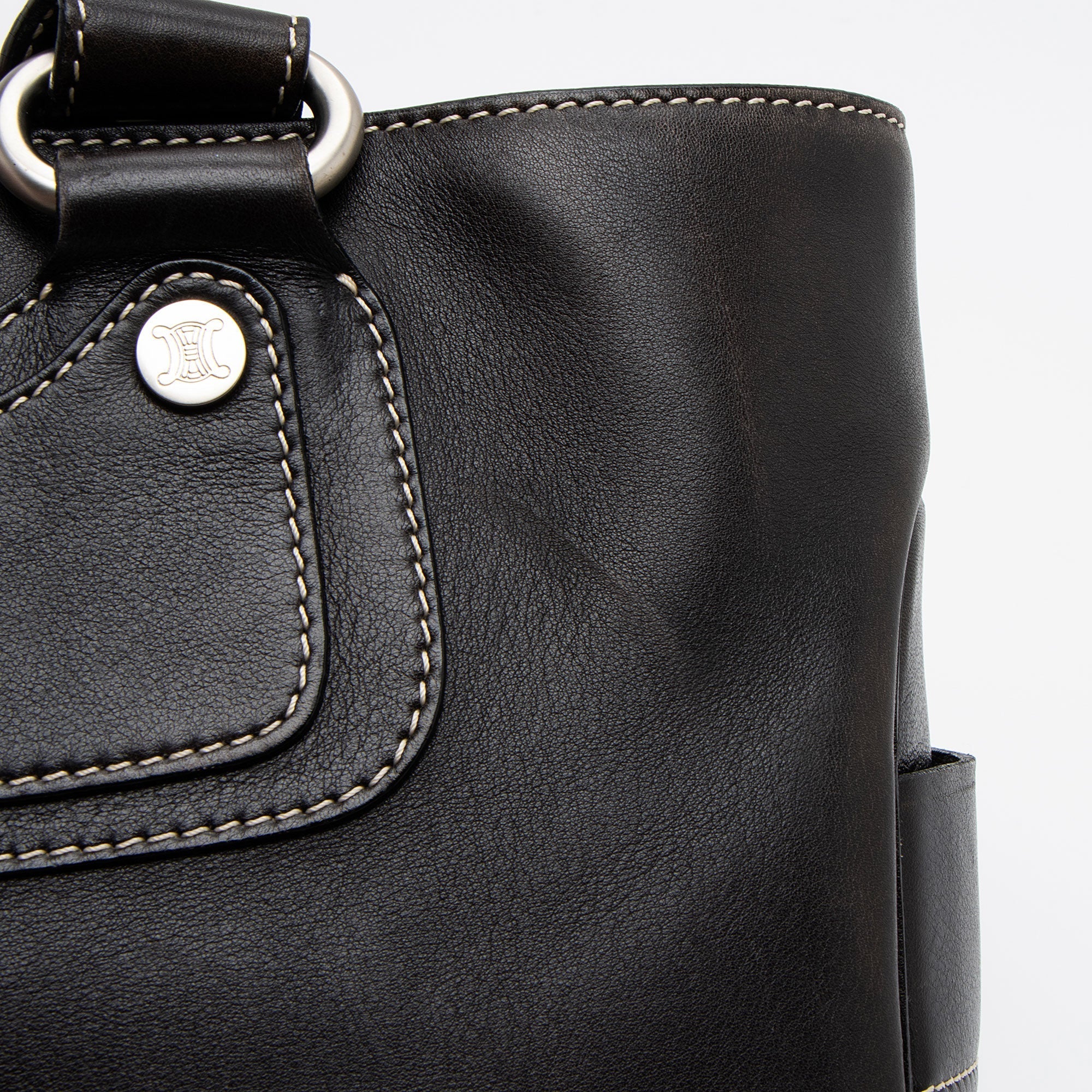 Celine Vintage Leather Boogie Bag (SHF-oTk8r6)