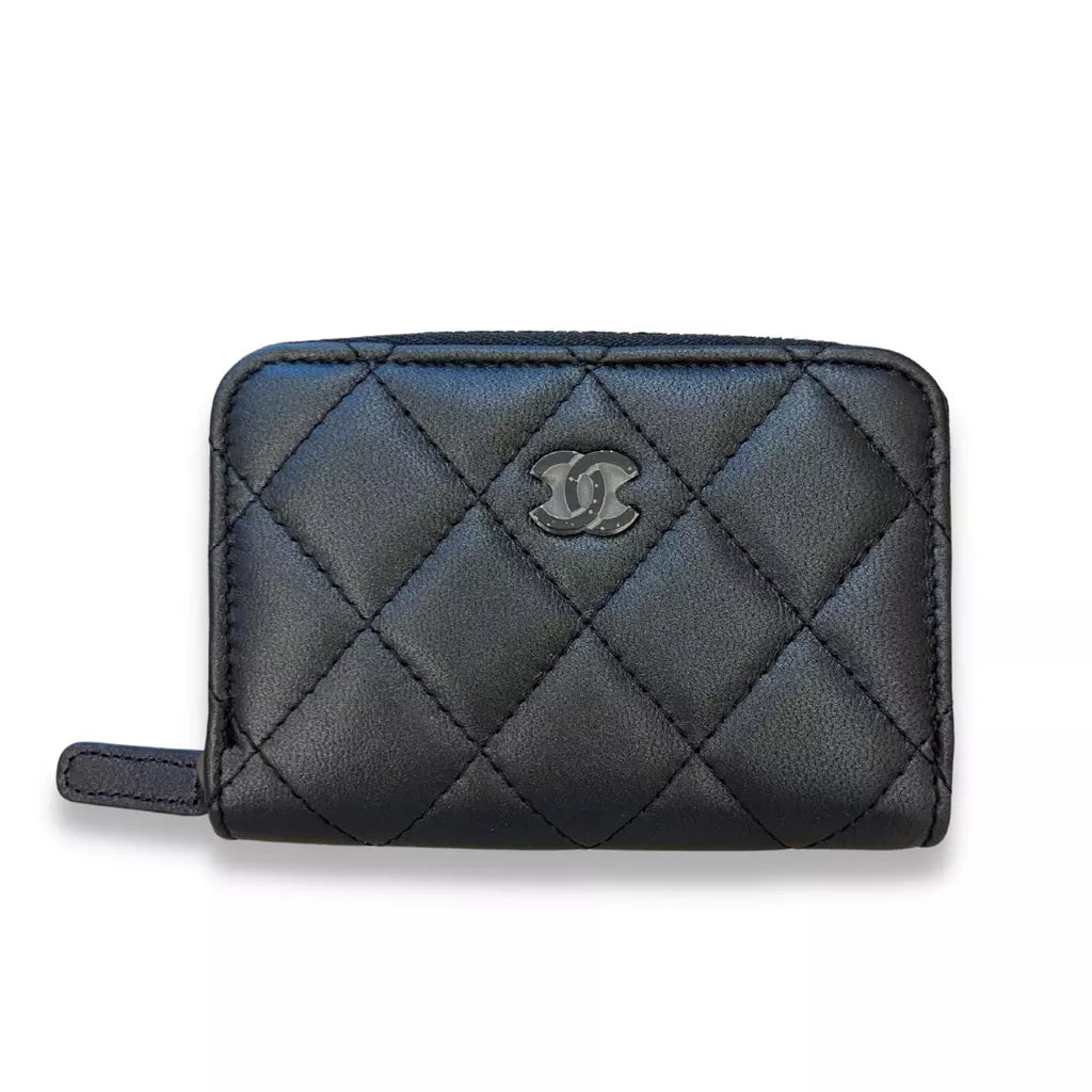 CHANEL BLACK CARD HOLDER SO BLACK LIMITED EDITION