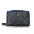 CHANEL BLACK CARD HOLDER SO BLACK LIMITED EDITION