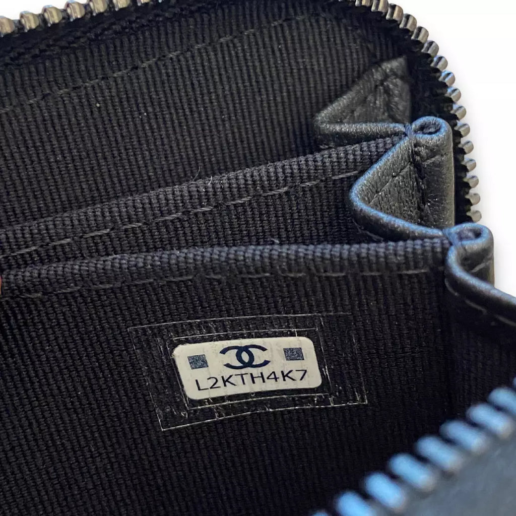 CHANEL BLACK CARD HOLDER SO BLACK LIMITED EDITION