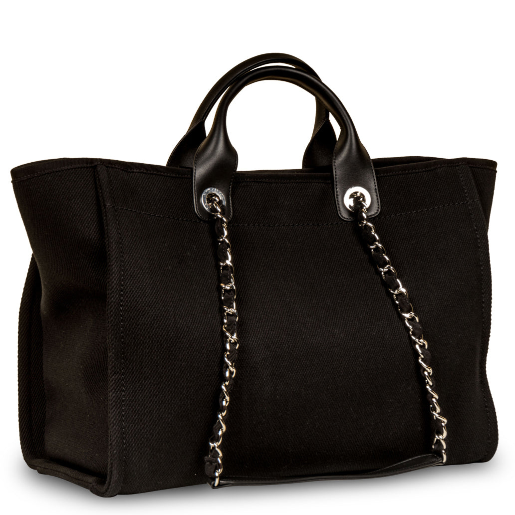 Chanel Studded Deauville Tote