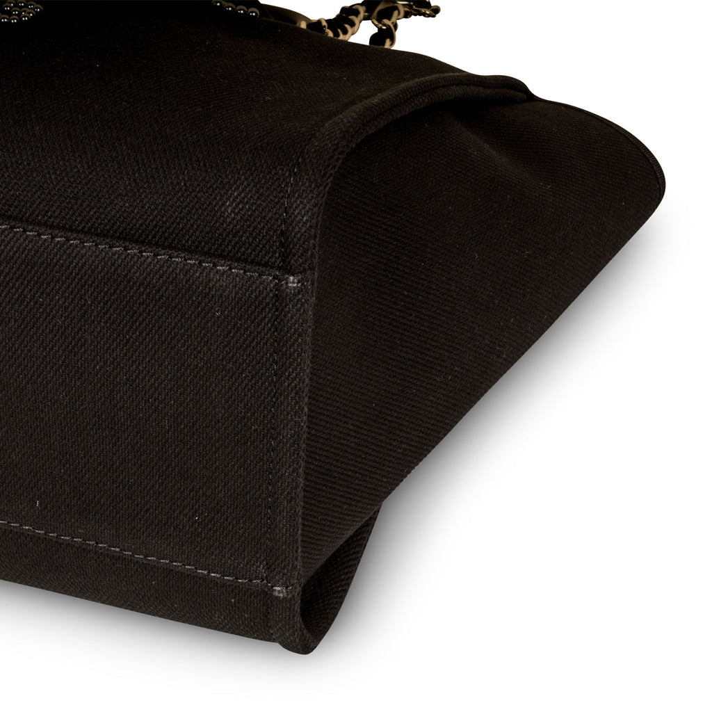 Chanel Studded Deauville Tote