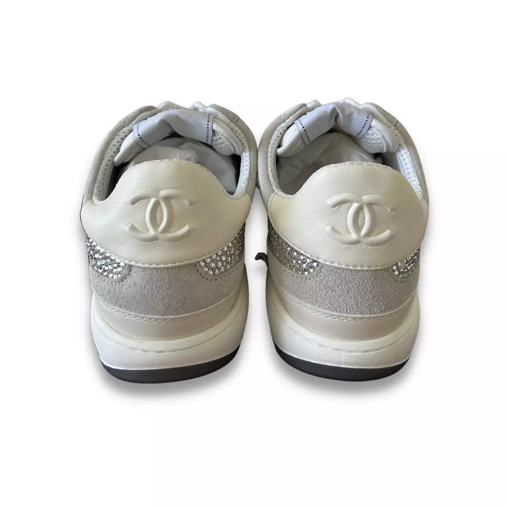 CHANEL CRYSTALS CC SNEAKER