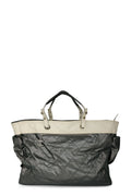 Large Paris-Biarritz Tote Off White Grey