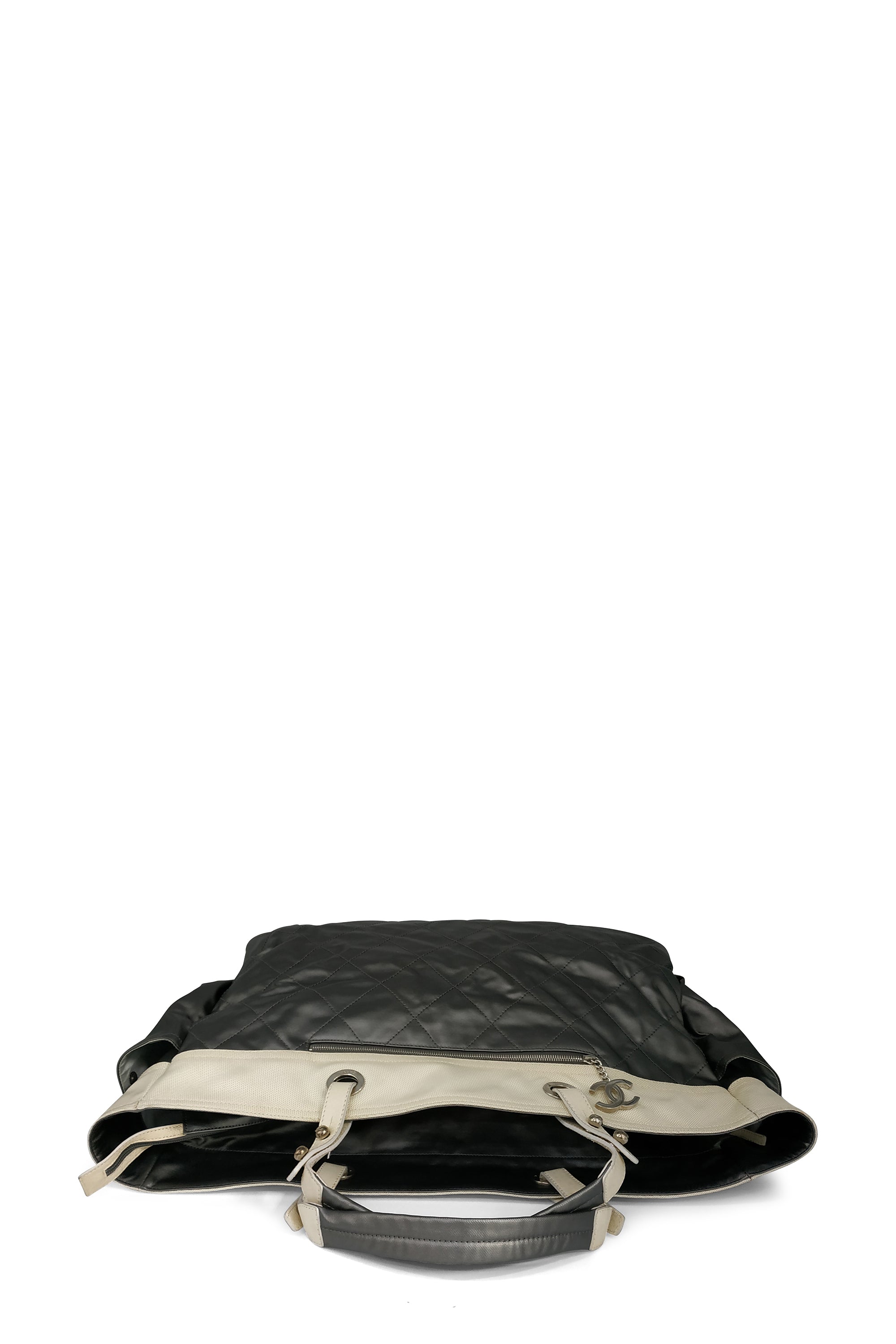 Large Paris-Biarritz Tote Off White Grey