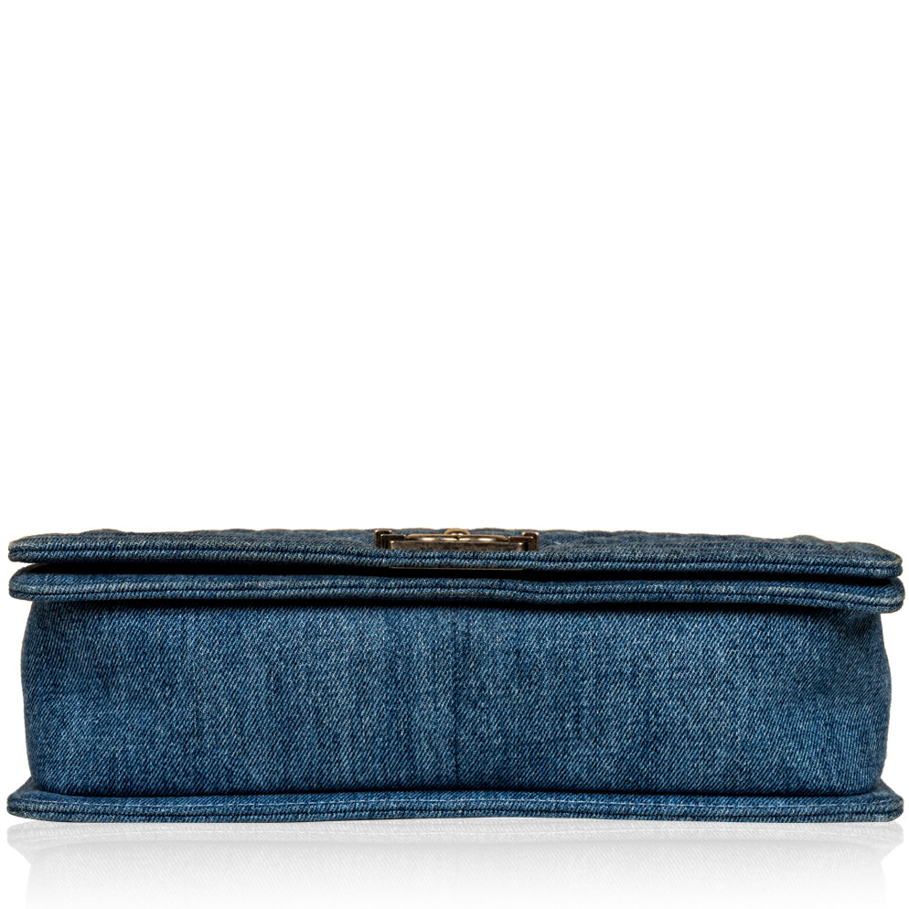 Chanel Boy Bag - Large - Denim