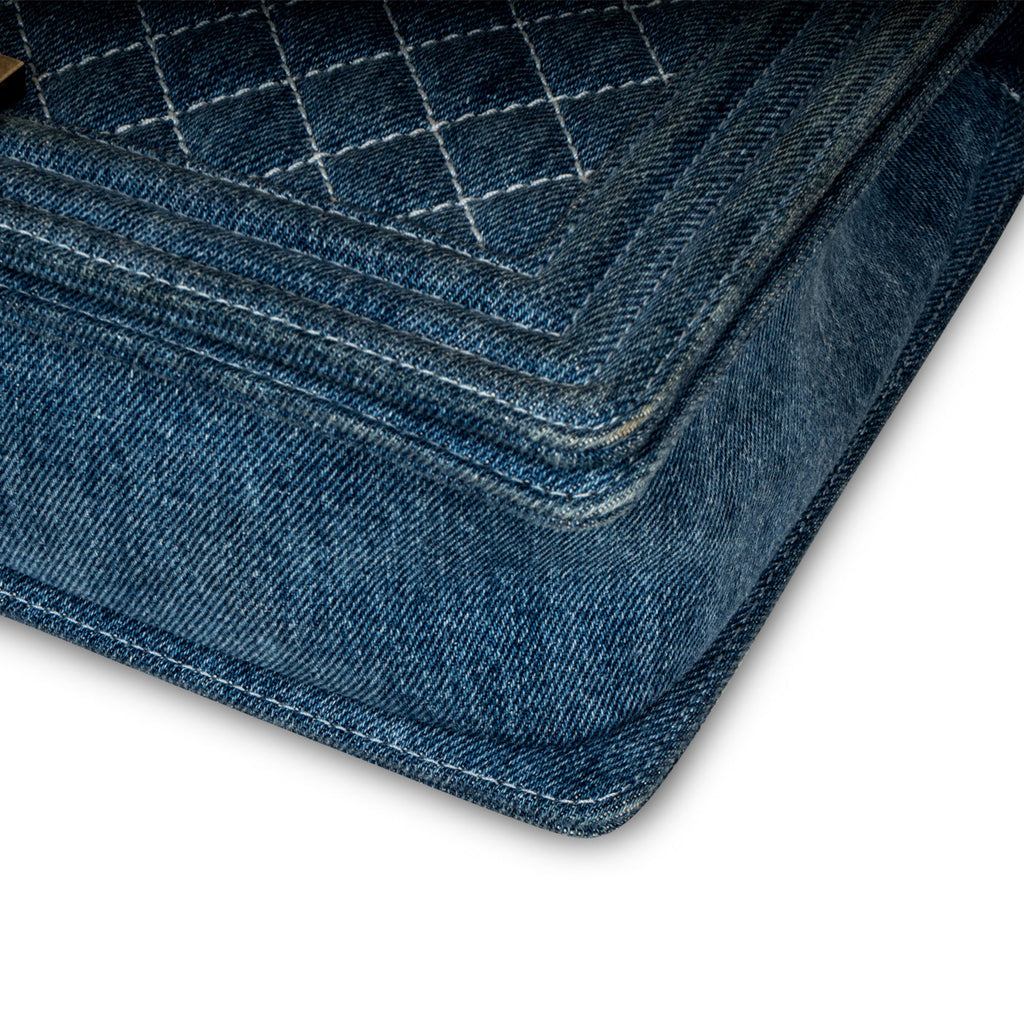 Chanel Boy Bag - Large - Denim