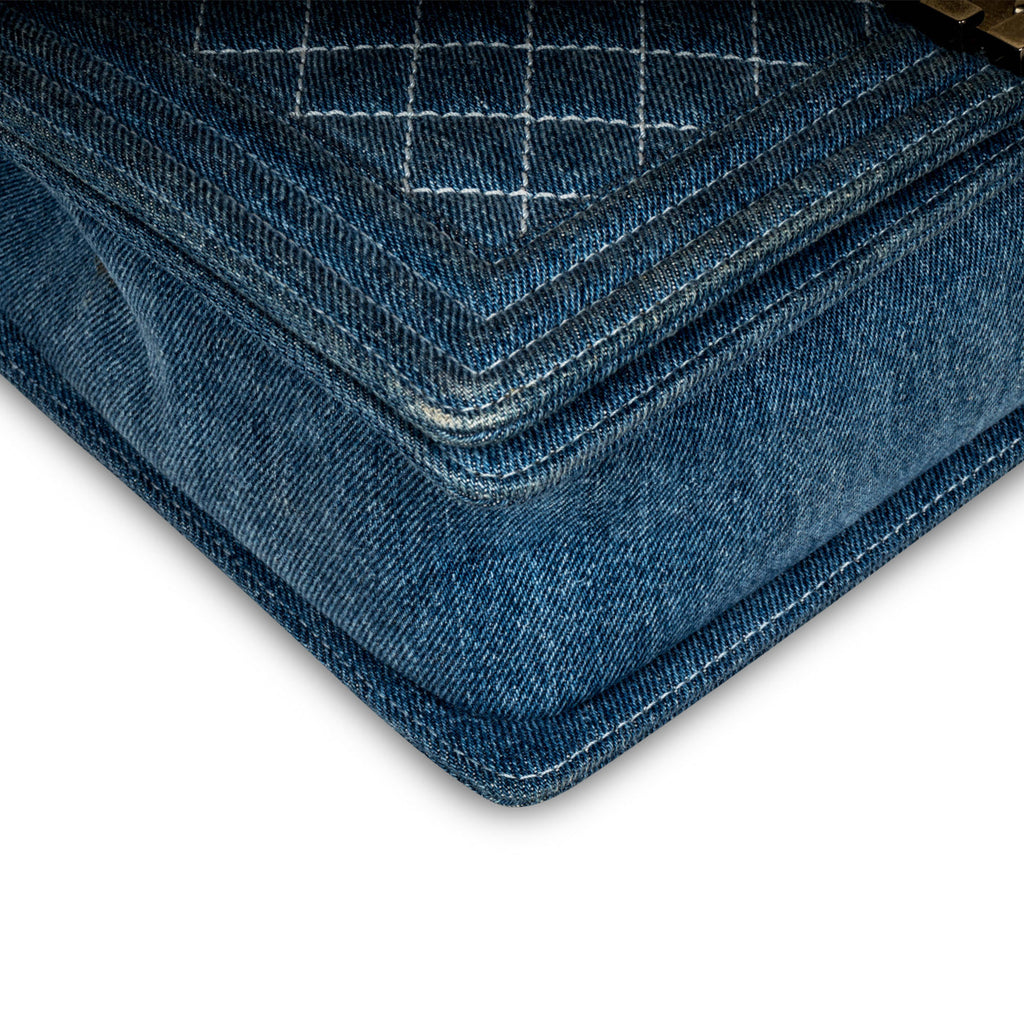 Chanel Boy Bag - Large - Denim