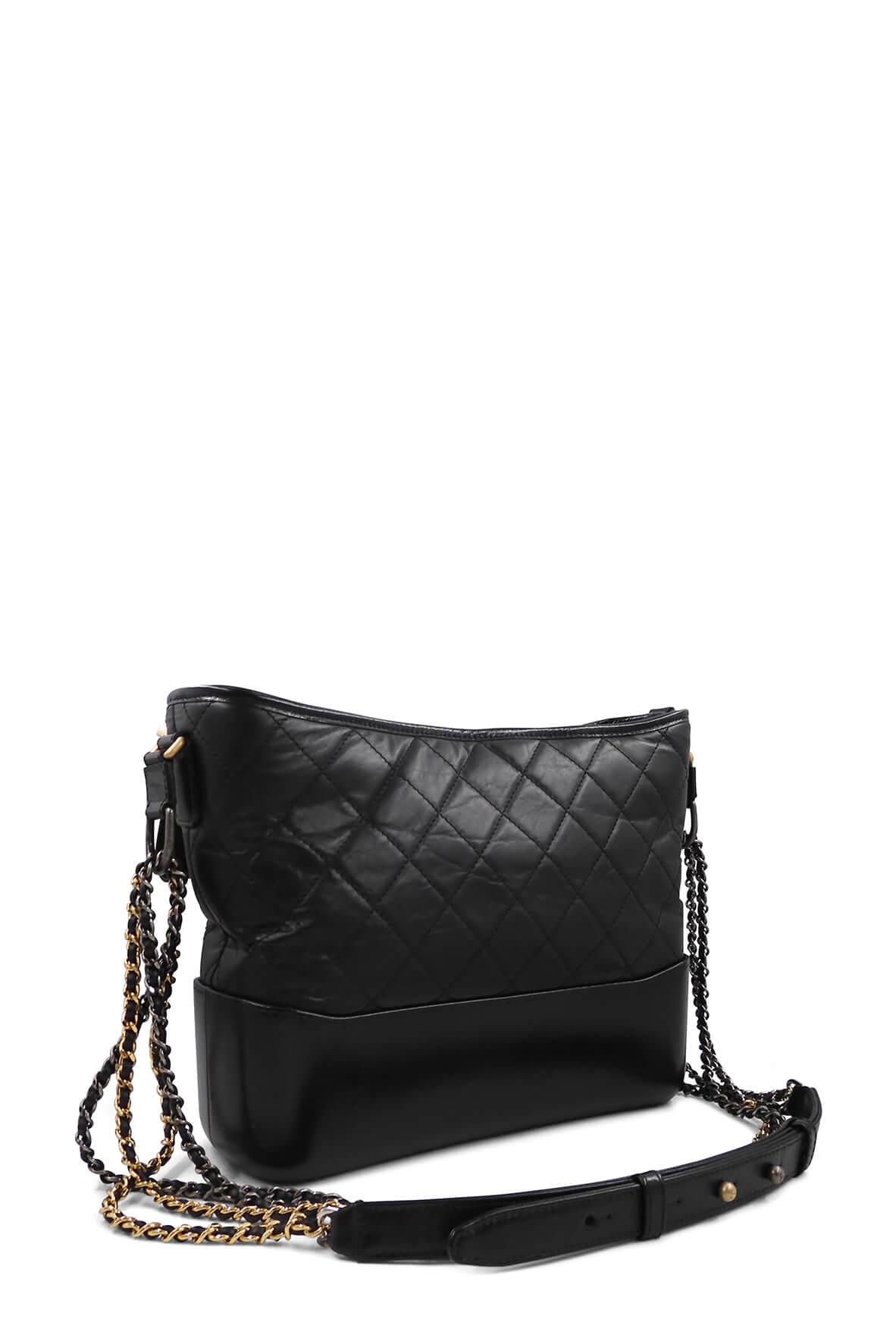 Medium Gabrielle Hobo Black