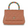 Chanel Mini Coco Rainbow Handle