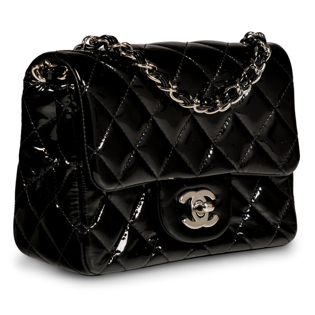 Chanel Classic Flap Bag - Mini Square - Patent