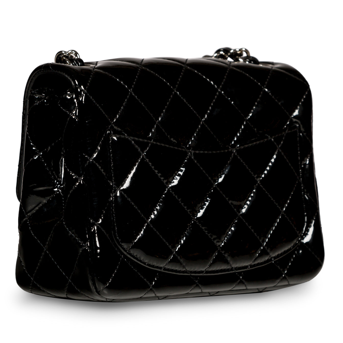 Chanel Classic Flap Bag - Mini Square - Patent
