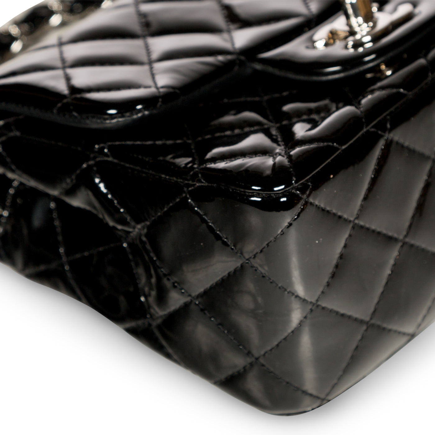 Chanel Classic Flap Bag - Mini Square - Patent