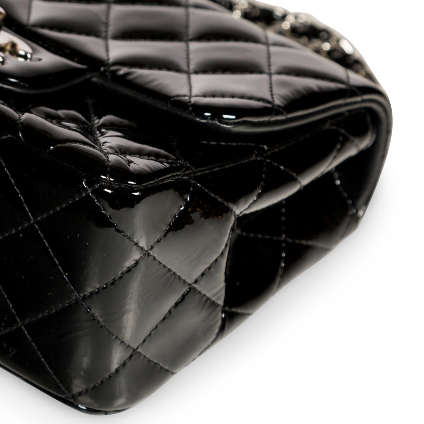 Chanel Classic Flap Bag - Mini Square - Patent