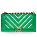 Chanel PVC Iridescent Boy Bag Medium