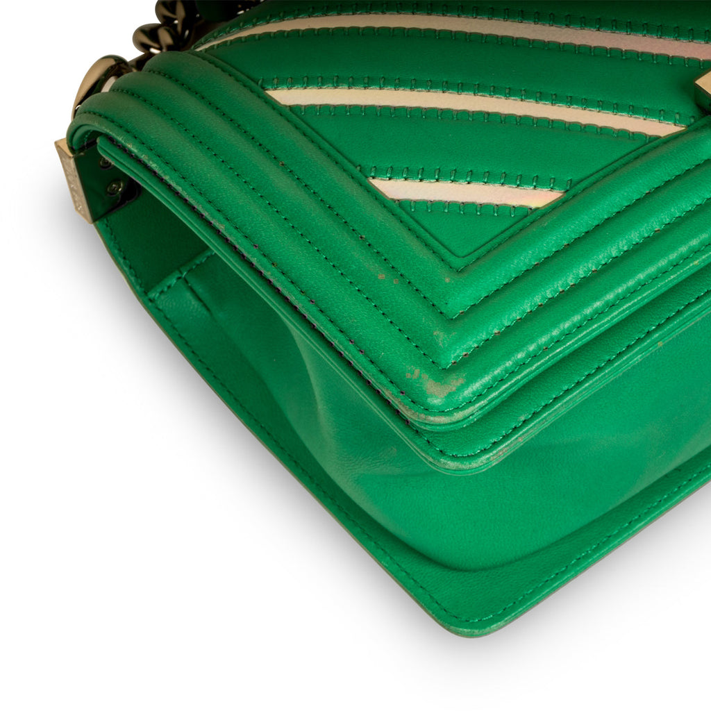 Chanel PVC Iridescent Boy Bag Medium