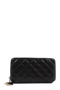 Quilted Port Bonheur Wallet Black