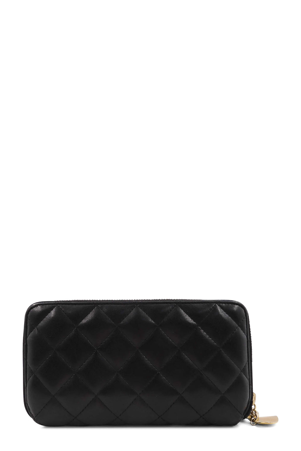 Quilted Port Bonheur Wallet Black