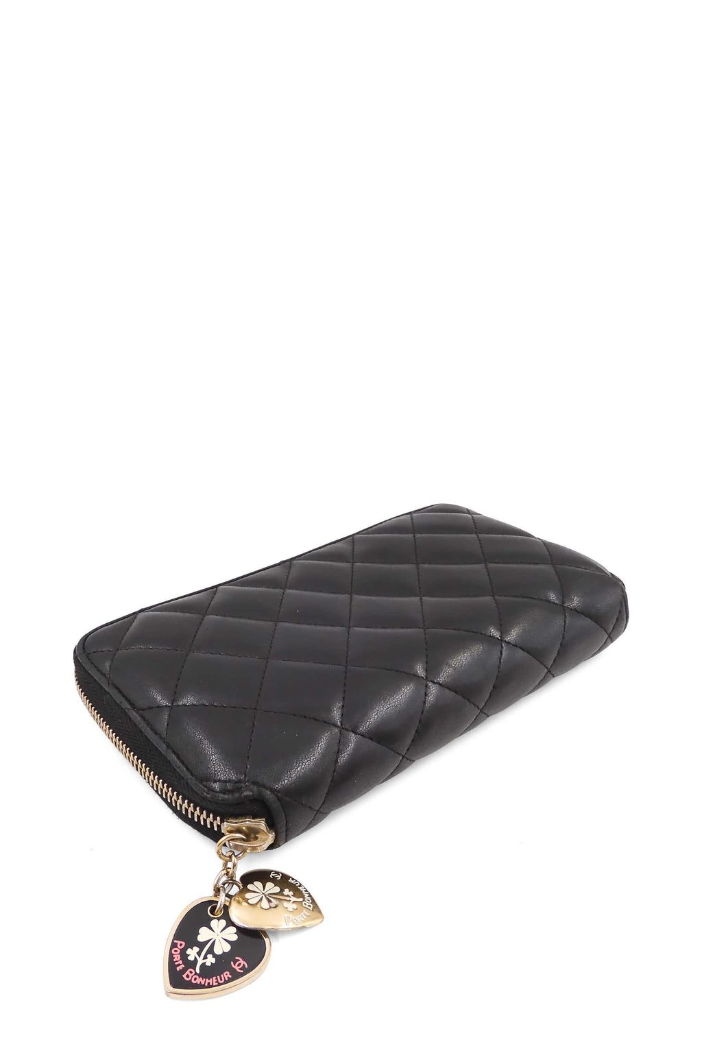 Quilted Port Bonheur Wallet Black