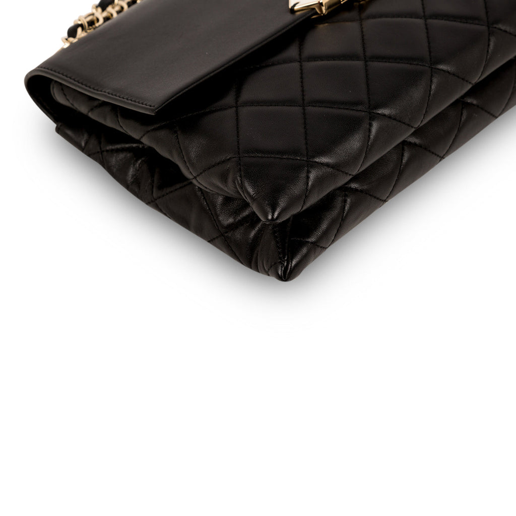 Chanel Retro Label Quilted Shoulder Bag