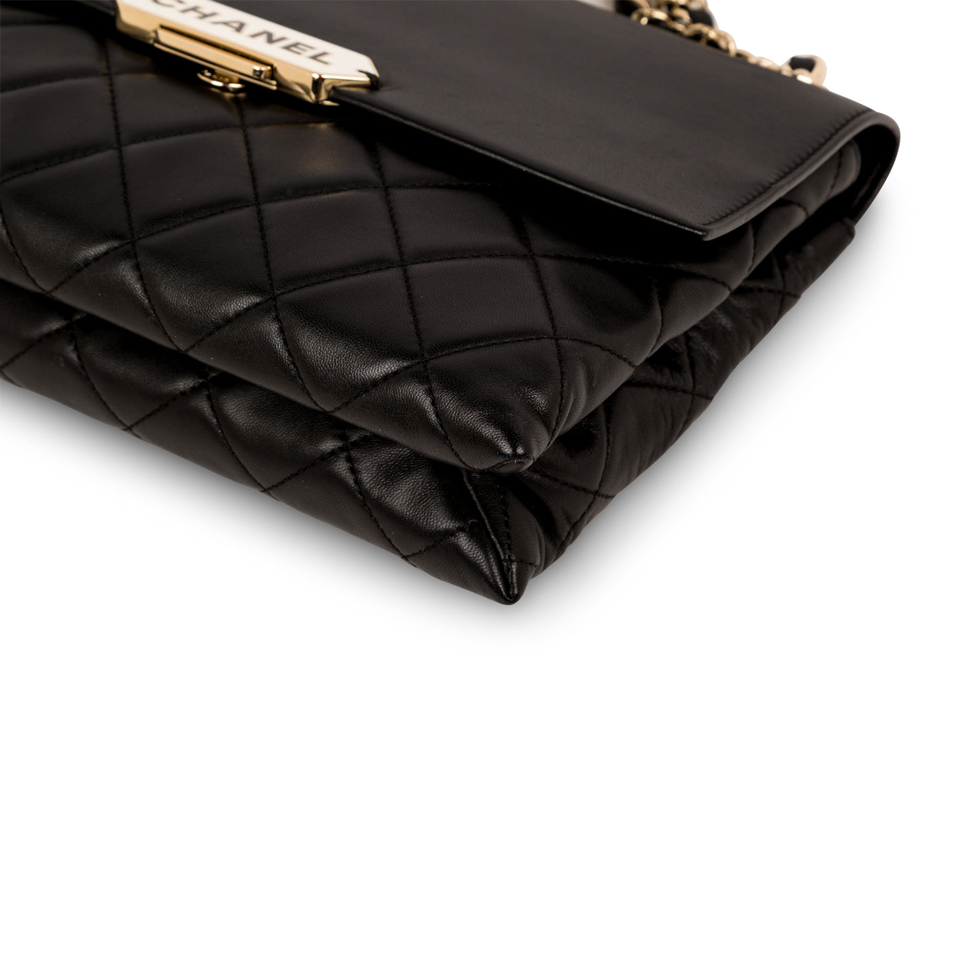 Chanel Retro Label Quilted Shoulder Bag