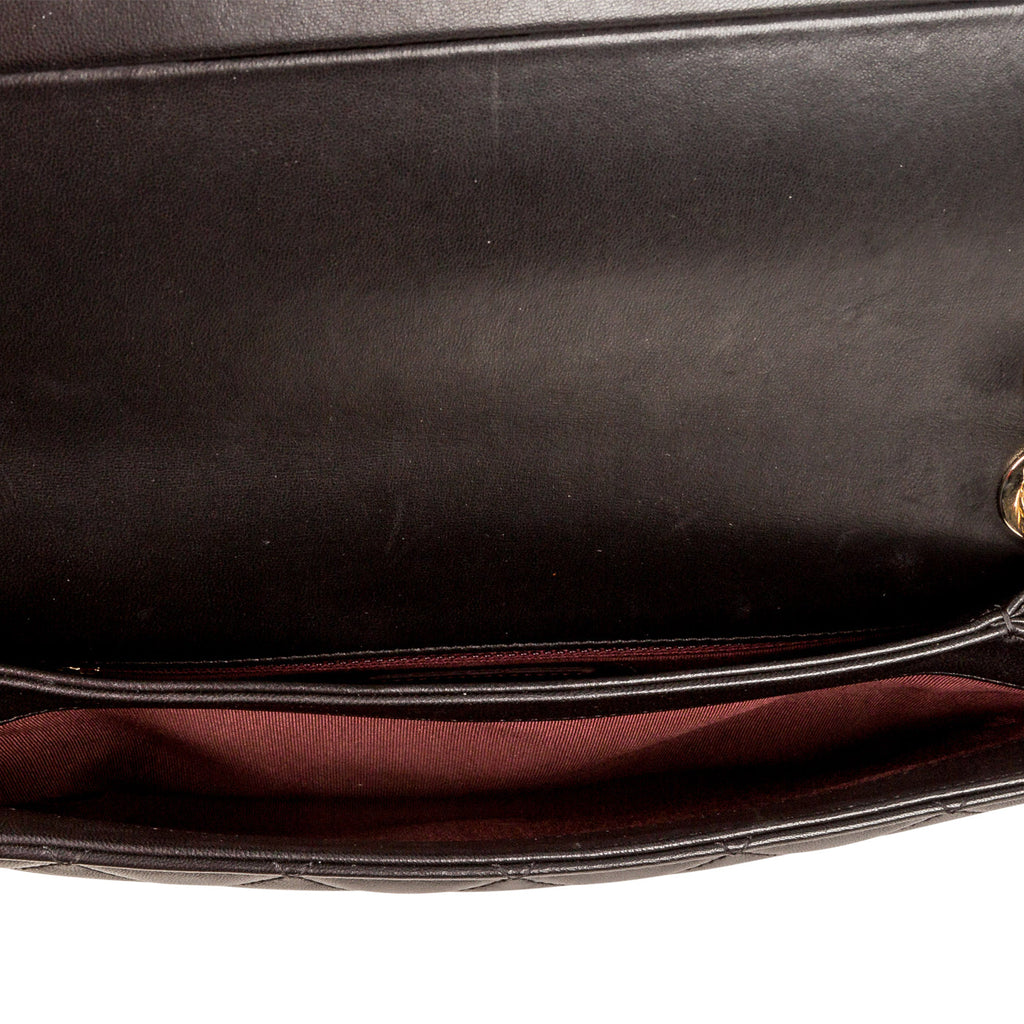 Chanel Retro Label Quilted Shoulder Bag