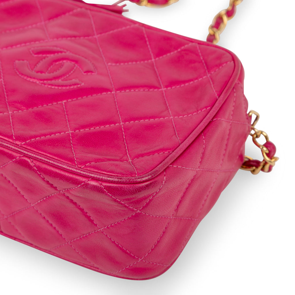 Vintage Lambskin Tassel Bag
