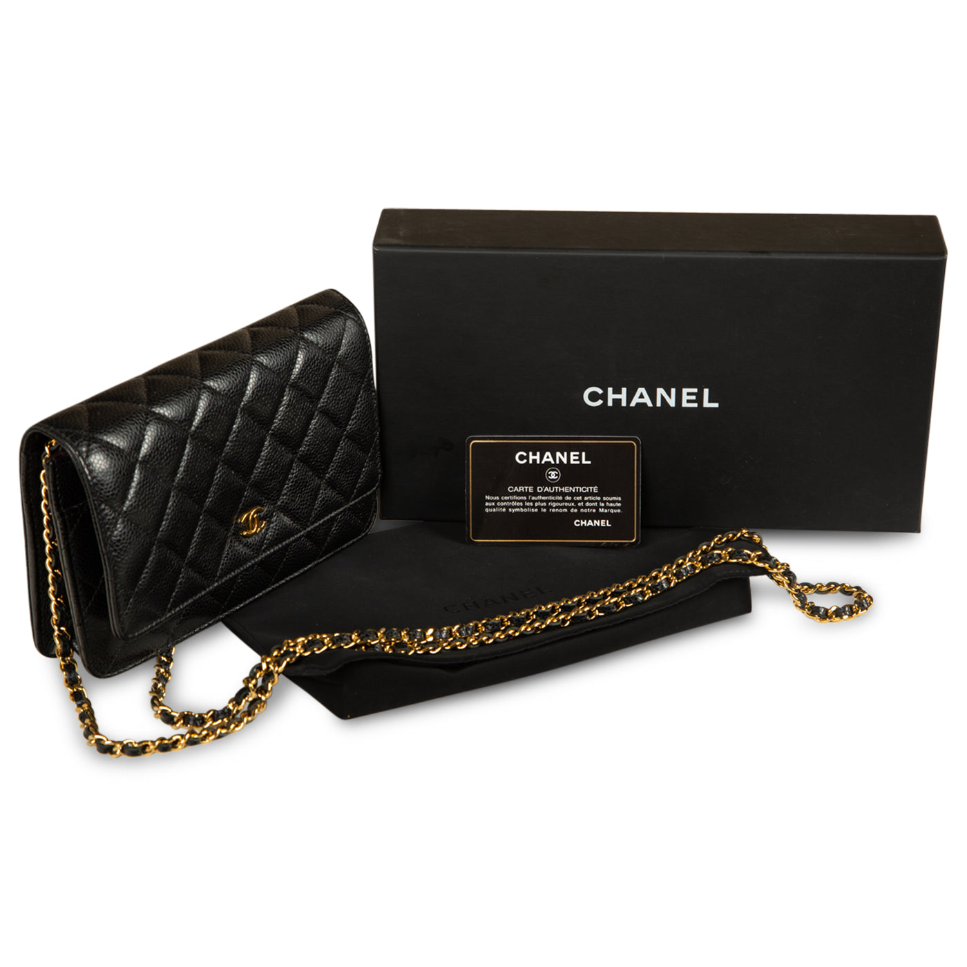 Chanel WOC - Caviar