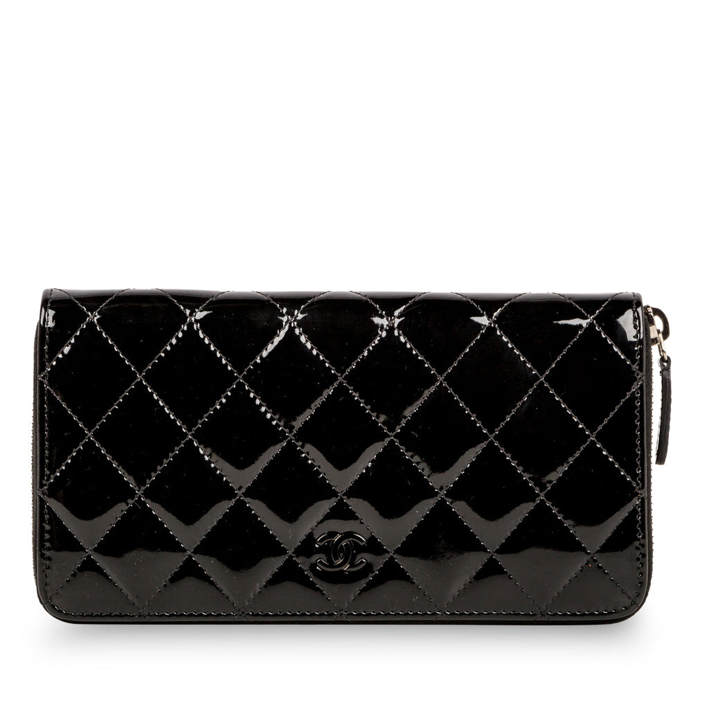 Chanel Zip Around Wallet - Patent