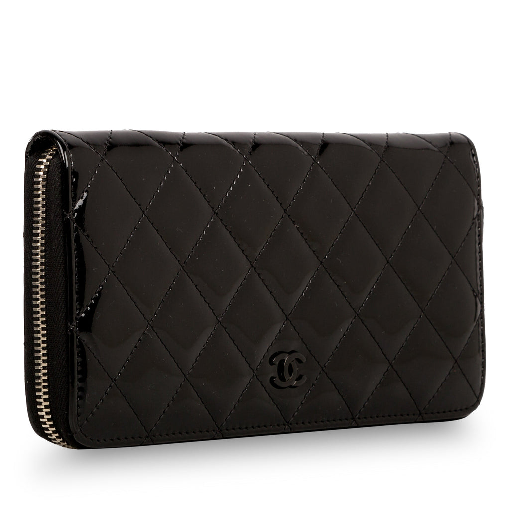Chanel Zip Around Wallet - Patent