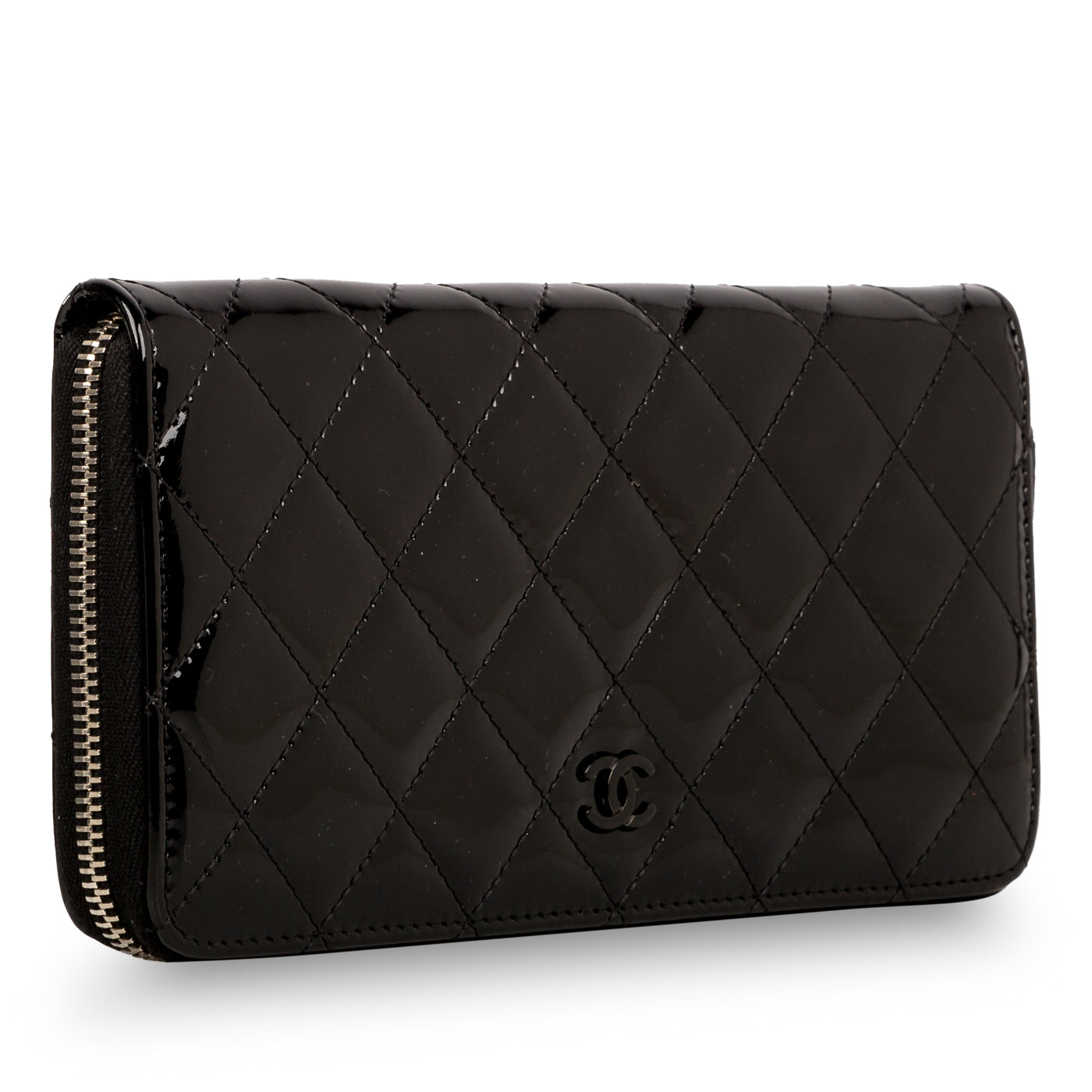 Chanel Zip Around Wallet - Patent