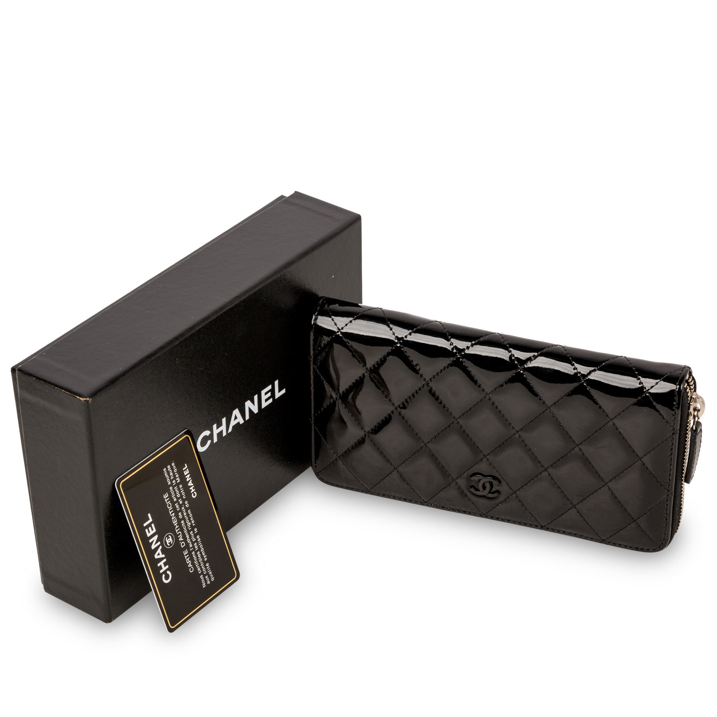 Chanel Zip Around Wallet - Patent