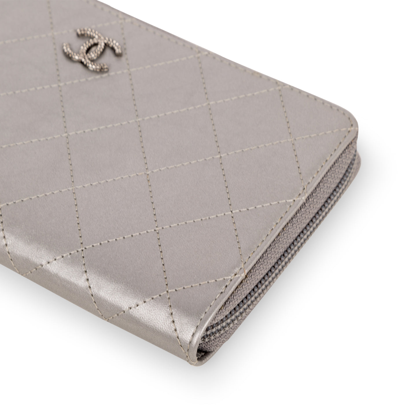 Chanel Zip Around Wallet