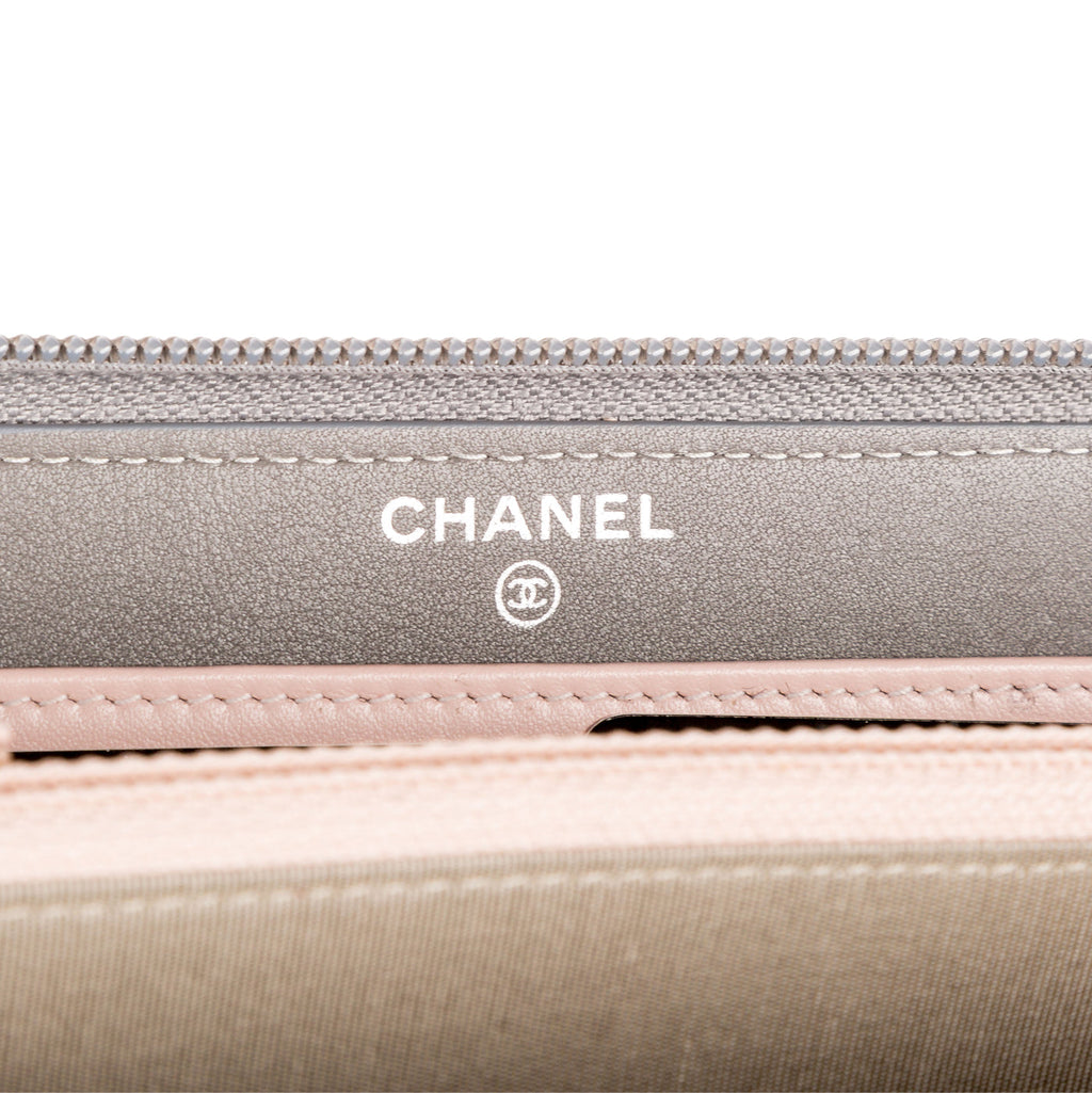 Chanel Zip Around Wallet